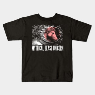 Mythical Beast Unicorn Kids T-Shirt